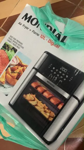 Air fryer + Forno Digital 12L Mondial