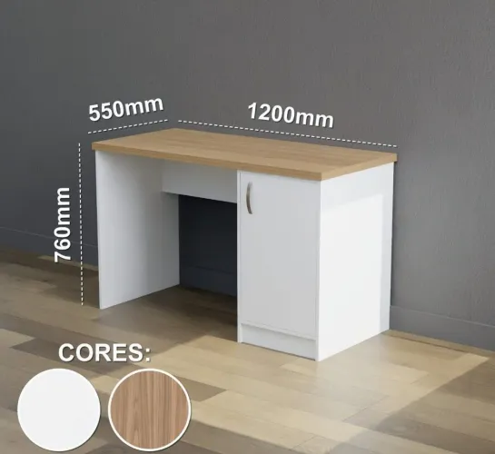 Mesa para escritório em mdf