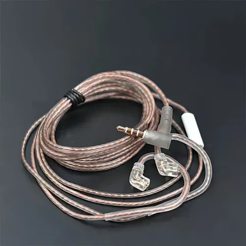 Cabo para fones KZ com duplo revestimento