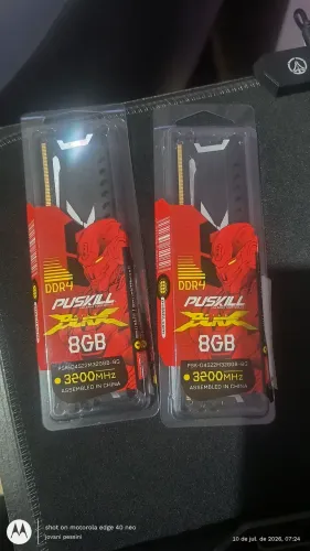 Memórias ddr4 3200mhz