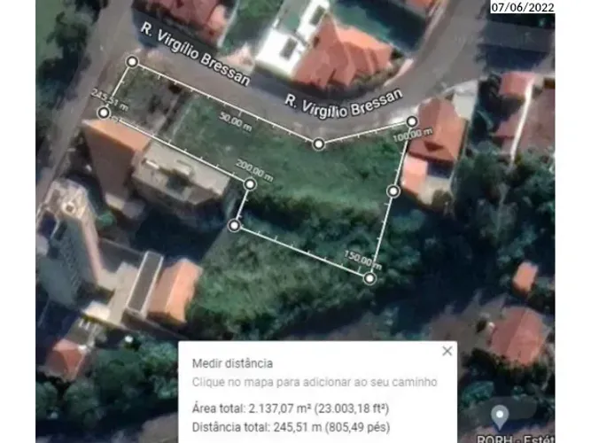 Terreno 1.495m², Barra Bonita/SP