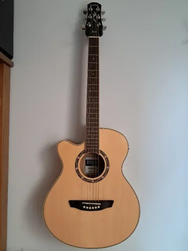 Violão Eletroacústico Strinberg Berlin BE30C Canhoto Natural Satin 6 Cordas