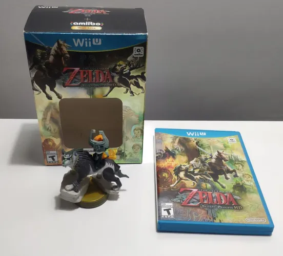 Zelda Twilight Princess HD +Amiibo (Nintendo Wii U)