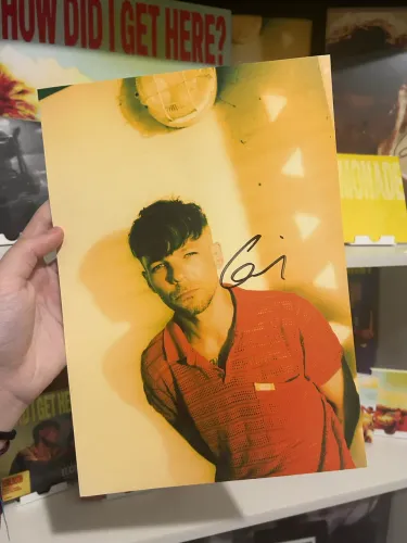 Poster Autografado Louis Tomlinson