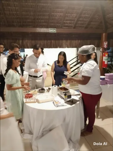 Prestação de serviço de Mesa de Fondue