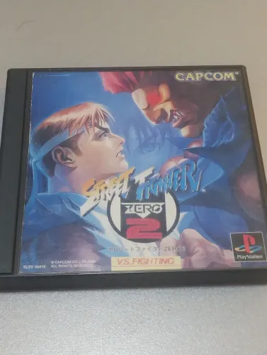 Street fighter zero 2 original ps1 (JAP)
