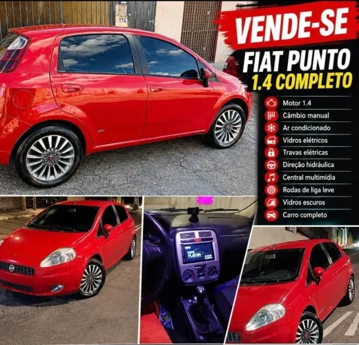 Fiat Punto ELX 1.4 Fire Flex 8V 5P 2008