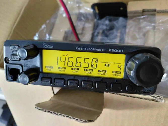 Rádio vhf icom ic 3000 h 65w