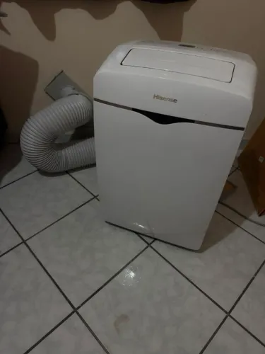 Ar condicionado portátil hisense 12 mil BTUs seminovo