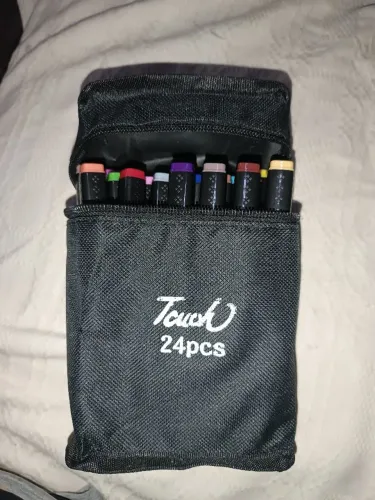 Kit de marcadores touch 24 cores