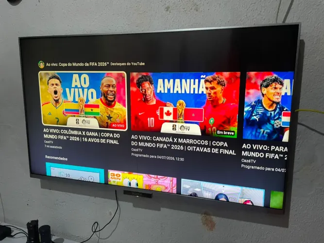 Telao 4K Sony 50 Polegadas smart via cabo
