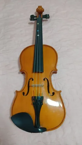 Violino Amadeo Sforza - 1/2 - Completo, com case, espaleira e breu.
