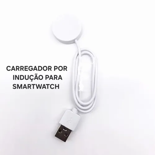 Carregador portátil indução para Smartwatch