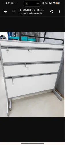 Gôndola branca de Gancho