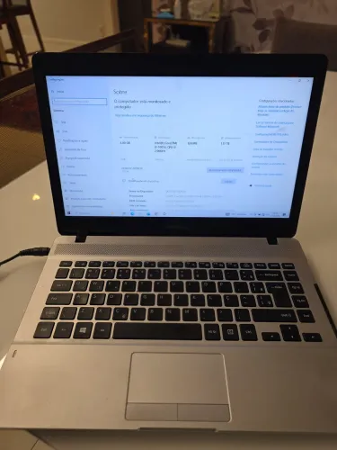 Notebook Samsung (necessita reparo no teclado)