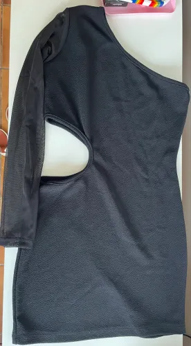 Vestido manga única 