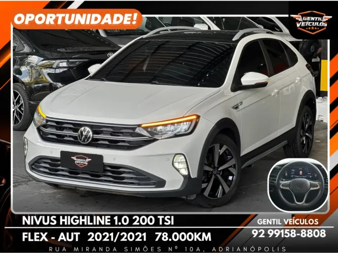 Volkswagen Nivus Highline 1.0 200 TSI Flex AUT 2021