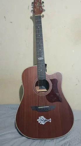 Violão strinberg SD200 mogno folk, Sd200c elétrico kit capa