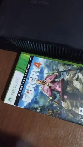 Xbox 360 com 1 cd de jogo 