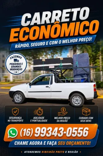 Carreto Frete Descate de móveis