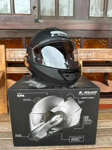Capacete LS2 FF399 Valiant - Impecável | Pouquíssimo uso