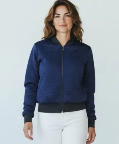 Jaqueta feminina Bomber blusa de frio Metalasse