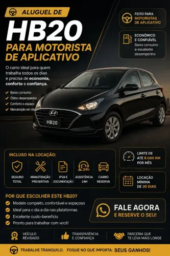 Hyundai HB20 Comfort Plus 1.0 Flex 12V Mec. 2024