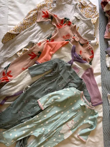 Kit bebê menina Carters e outras marcas tamanho 6-9 meses