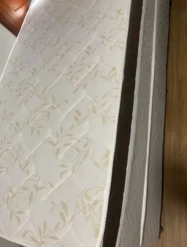 Cama box solteiro nova