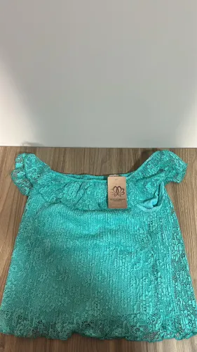 Cropped verde feminino 