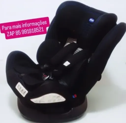 Cadeirinha de carro com isofix e Giro 360 graus 