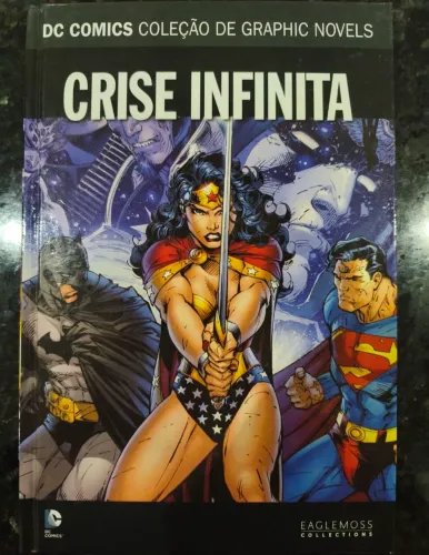 HQ Crise Infinita - Eaglemoss Sagas Definitivas Graphic Novels