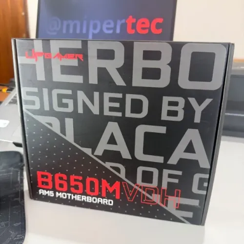 Placa Mãe B650M AM5 DDR5 UP Gamer B650M-VDH NVME m2 hdmi