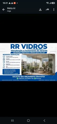 Fazemos manutenções esquadrinhas alumínio em geral