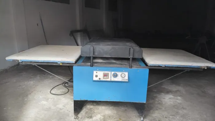 Prensa sublimática pneumática
