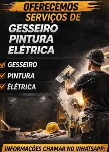 ELETRICISTA > PINTOR > GESSEIRO