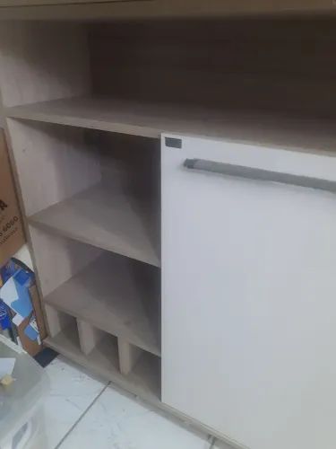 Armário de cozinha com bancada