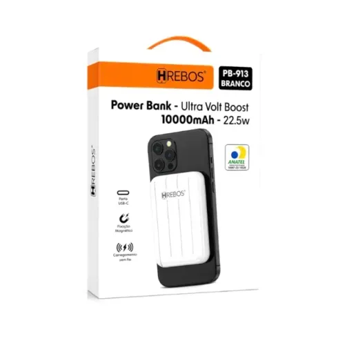 Lacrada Power Bank Ultra Volt Boost 10000mAh 22.5W HREBOS PB-913