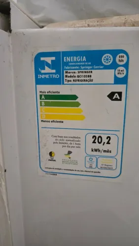 Ar-condicionado 10.000BTUS JANELA SPRINGER MIDEA