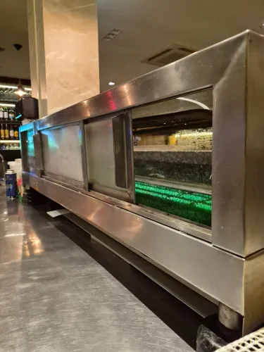 Vitrine para sushibar.