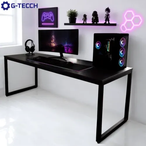 Mesa Industrial 1,80m NOVA Escrivaninha Multiuso para Computador Gamer Notebook Office