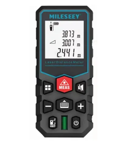 Trena Eletrônica Digital Laser Profissional Mileseey X5 40m
