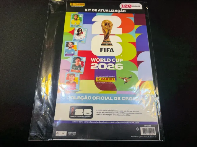 Kit atualização Álbum Copa 2026