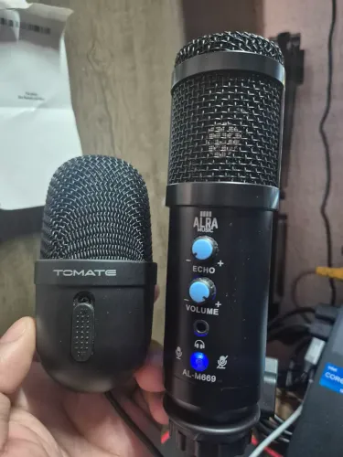Microfones usados