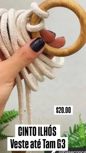 CINTO DE ILHÓS PLUS SIZE