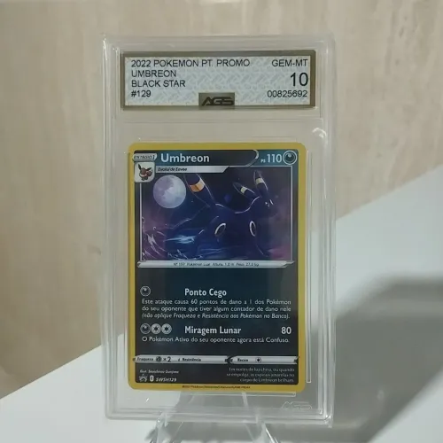 Umbreon V Swsh129 Promo Gradada AGS 10 Gem Mint Pt
