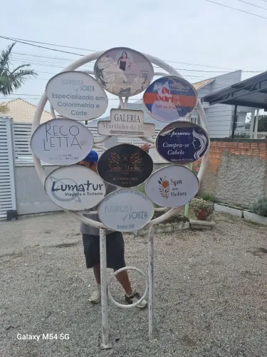 Placa de publicidade 