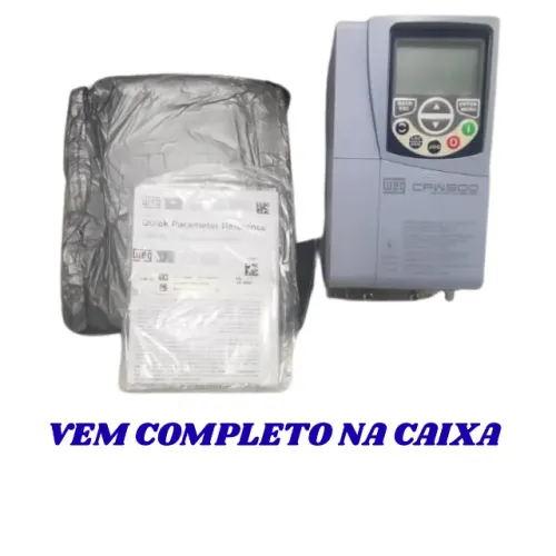 Invresor de Frequência CFW 500 Trifásico 380/480VAC 3 á 5,2 A Novo na Caixa