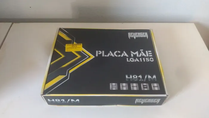 Placa Mãe Revenger Intel 4 Geração Ddr3 M.2 G-h81/m LGA 1150 Preto