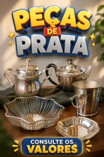 PECAS BANHADAS - PRATA